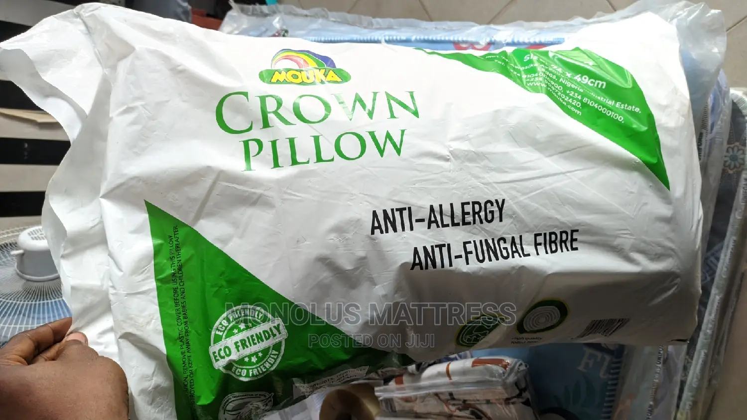 Mouka Foam Crown Fibre Pillow