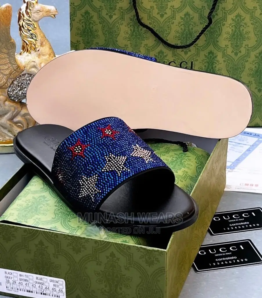 Gucci Leather Slipers