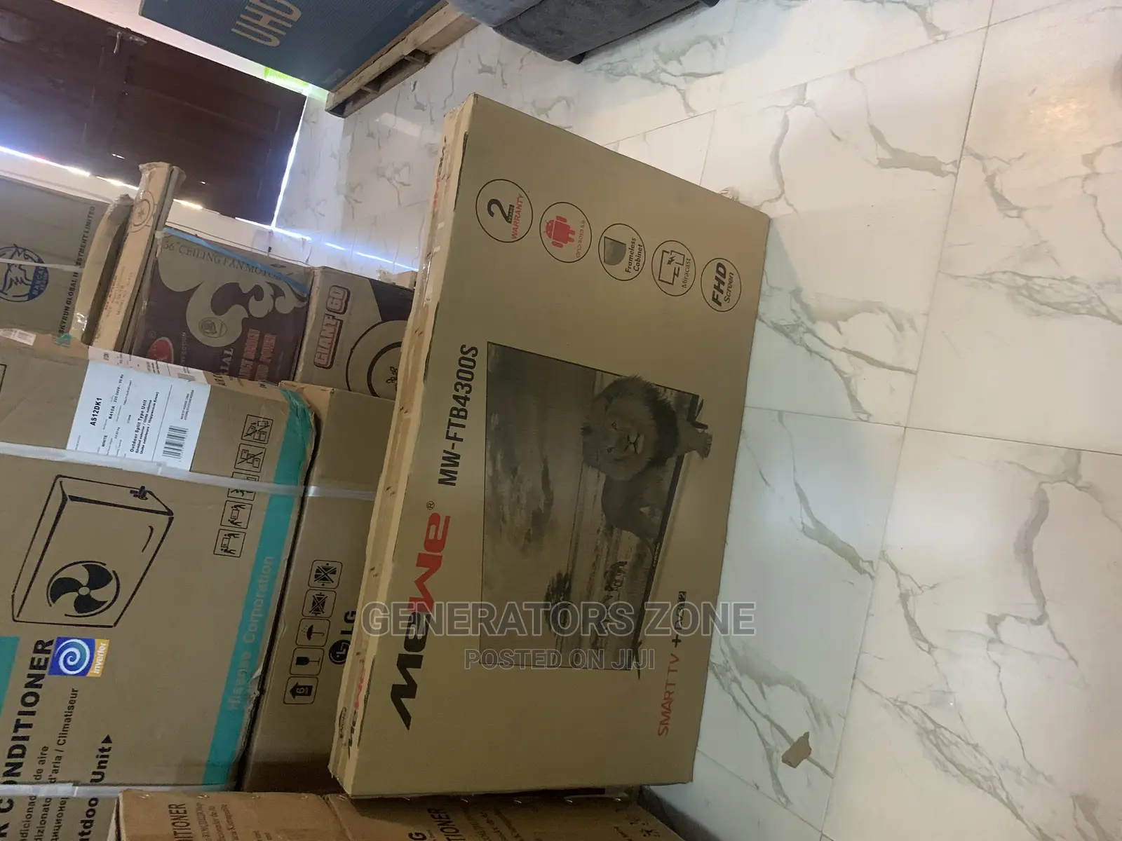 The Best Mewe 43 Inch Smart Frameless TV +2 Years Warranty