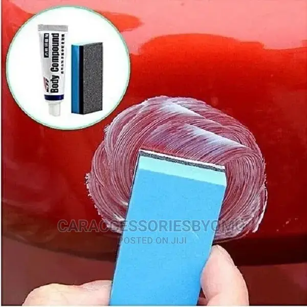 Car Body Compound Scratch Repair Wax With Sponge Brush