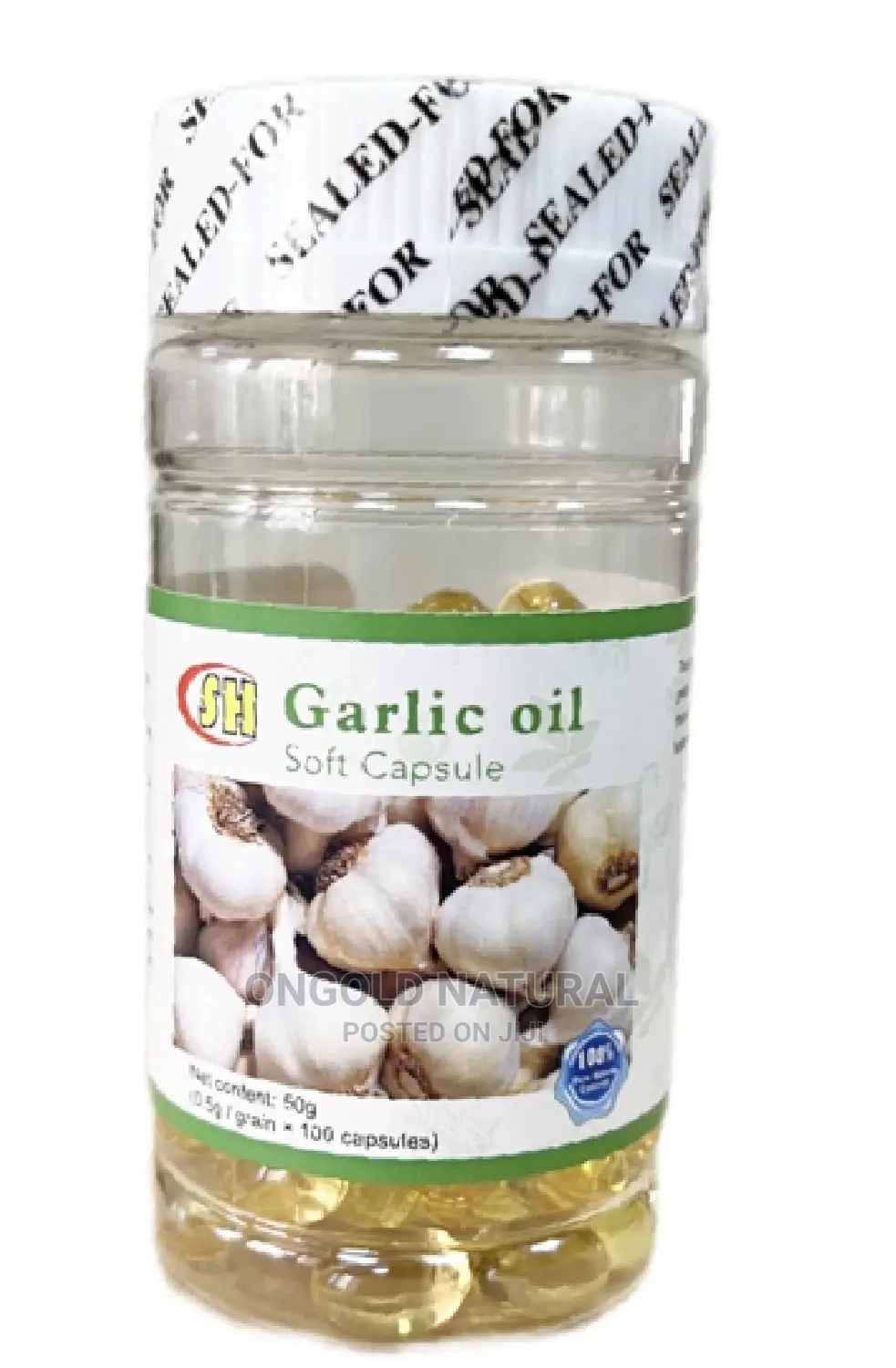 Garlic Oil Softgel (100 Softgel)