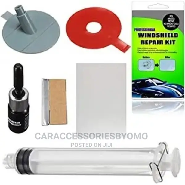 Windscreen Windshield Repair Kit Tool - Glass Corrector