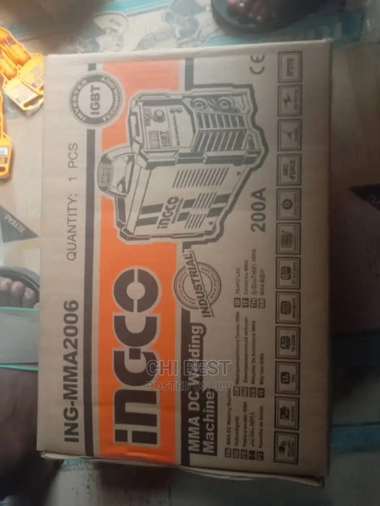 Ingco Industrial Inverter Welding Machine - 200a