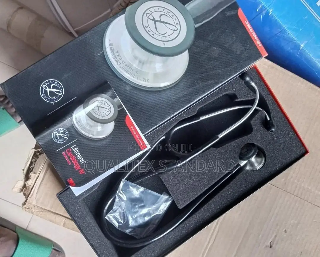 Black Uk Littmann Cardiology 4 Stethoscope