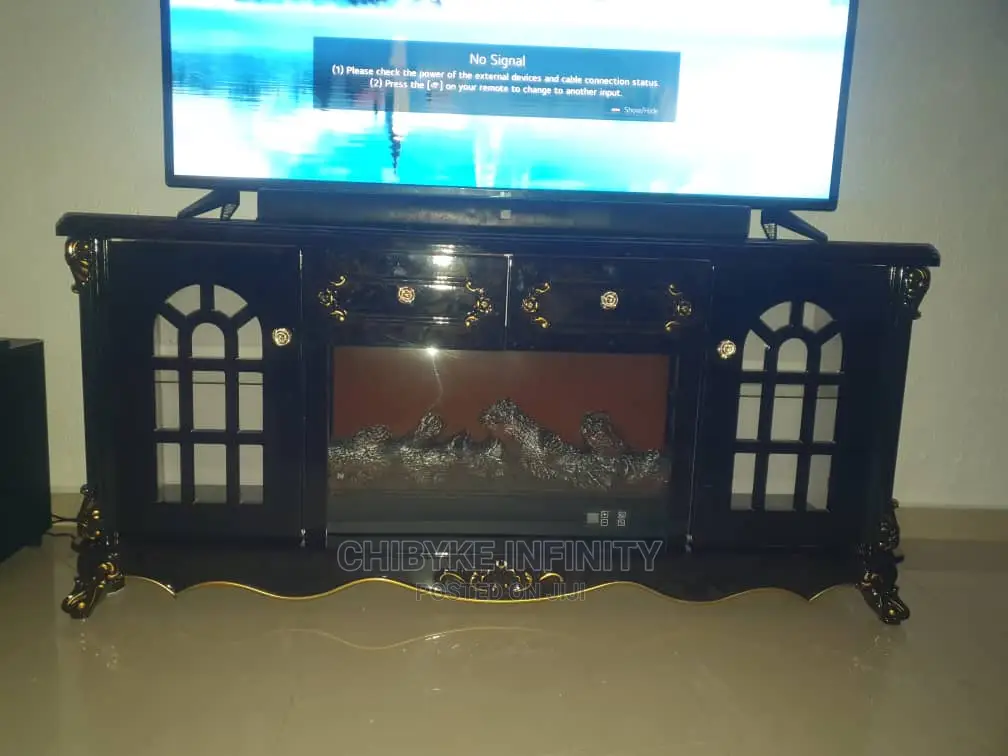 Imported, Brand New and Top Quality Fire Place Tv Stand