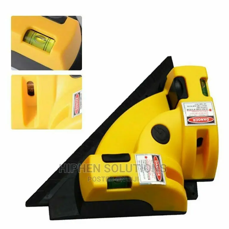 Right Angle 90 Degree Laser Level Cross Line Tiling Leveling