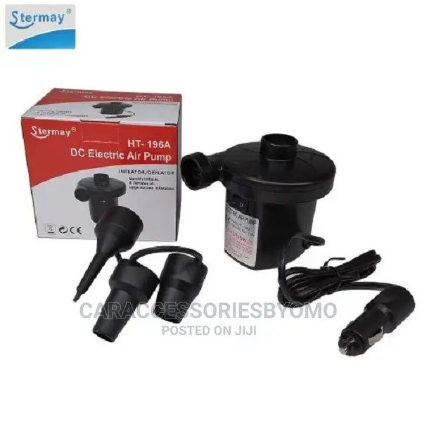 Two Way Ac Electric Vacuum Air Pump Inflator/Deflator