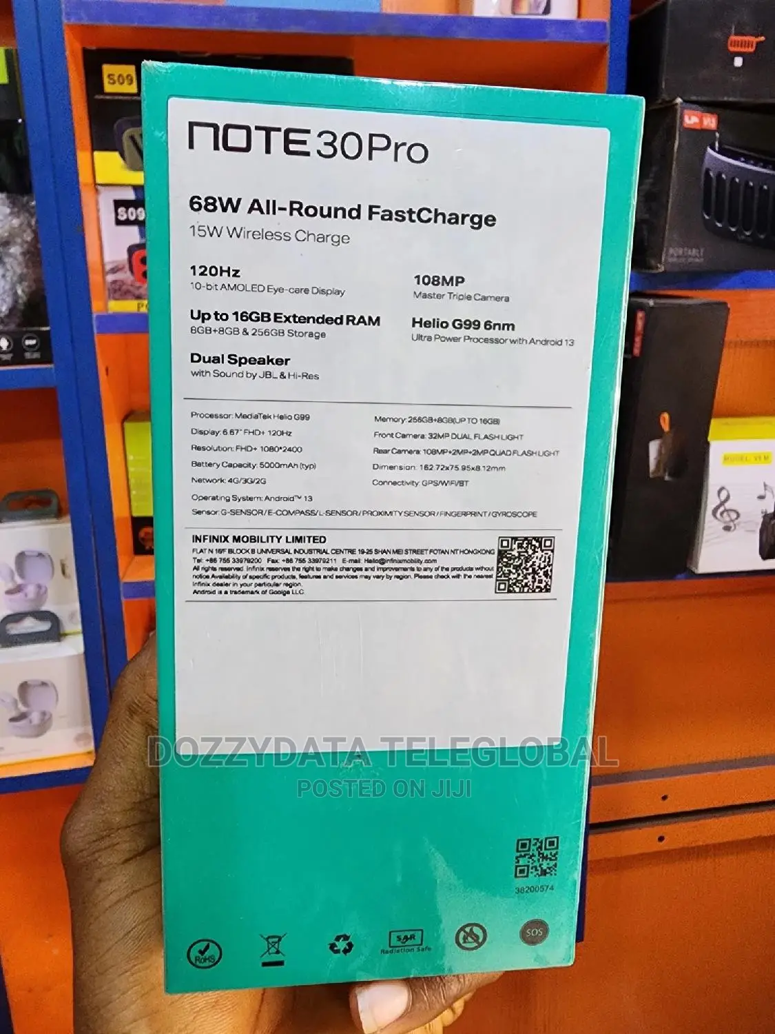 New Infinix Note 30 Pro 256 GB