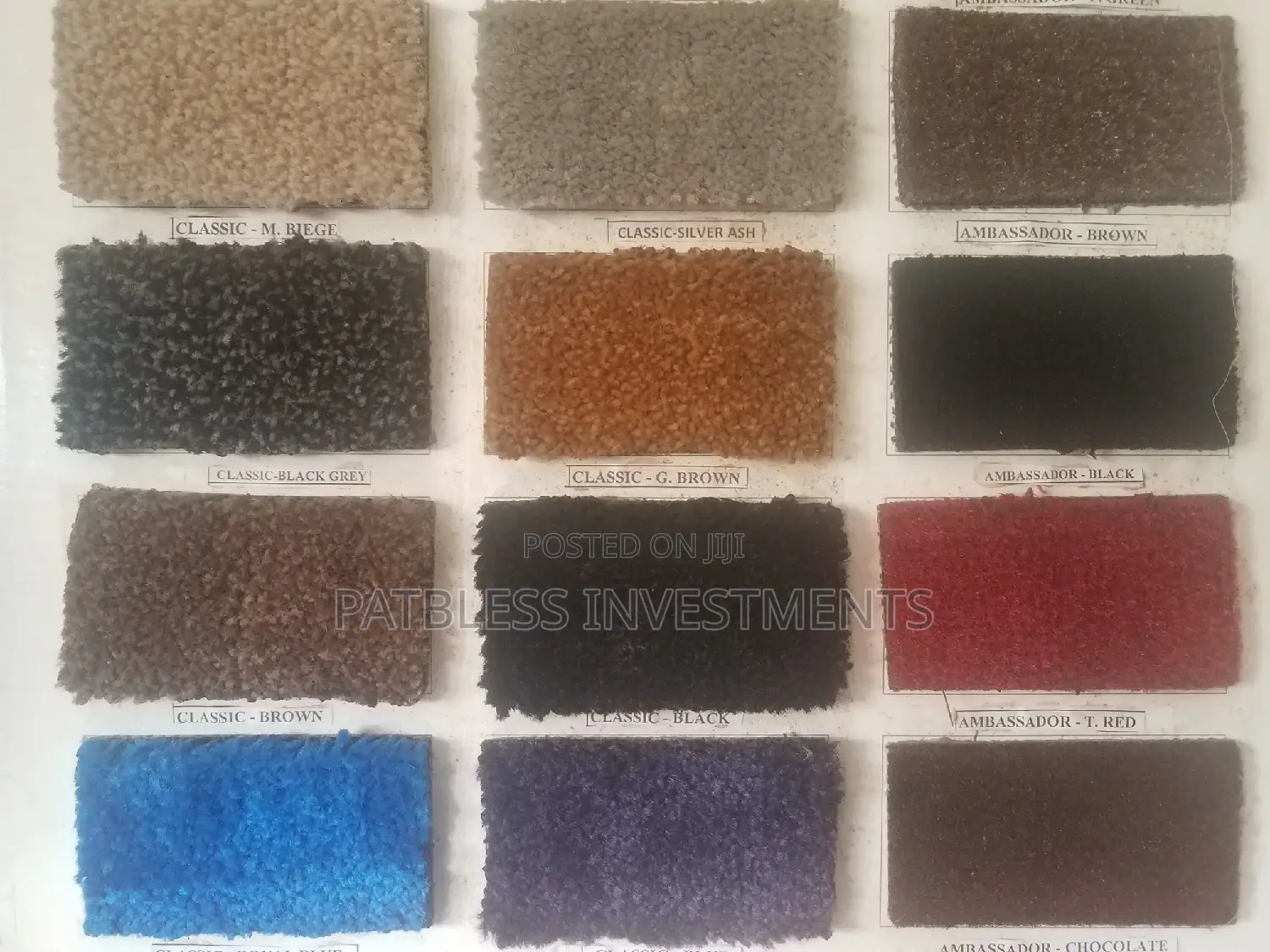 Classic Vip Ambassador Rugs in Colors Persqm