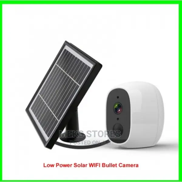 Low Power Solar Wifi Bullet Camera