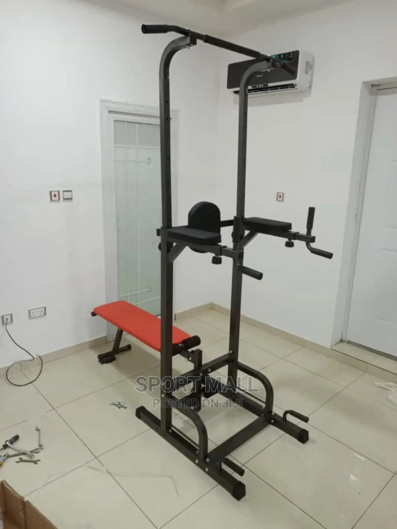 Power Tower With Sit Up Bench.2028