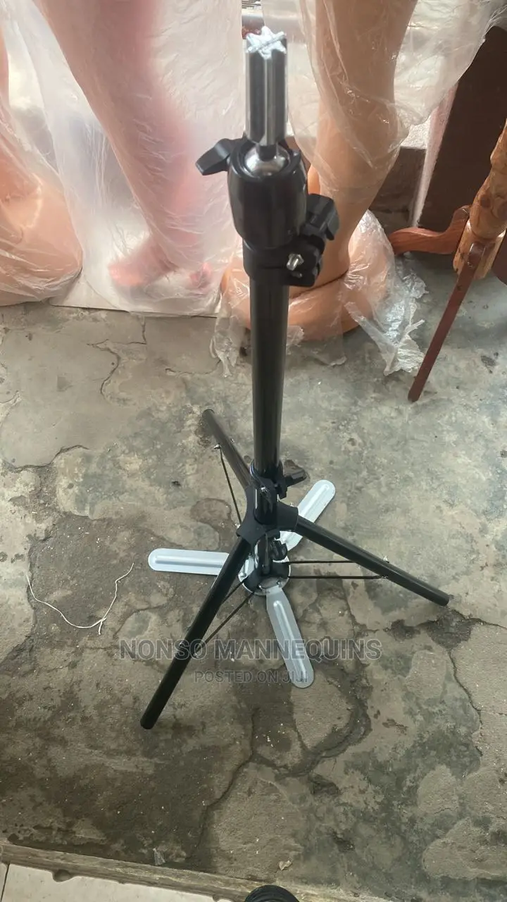 Medium Size Tripod Stand for Wigs Head Display