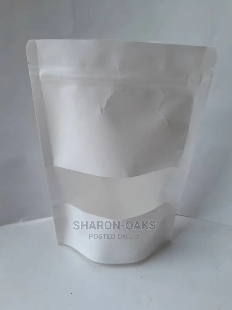 White Paper Kraft 12x20cm 50pcs