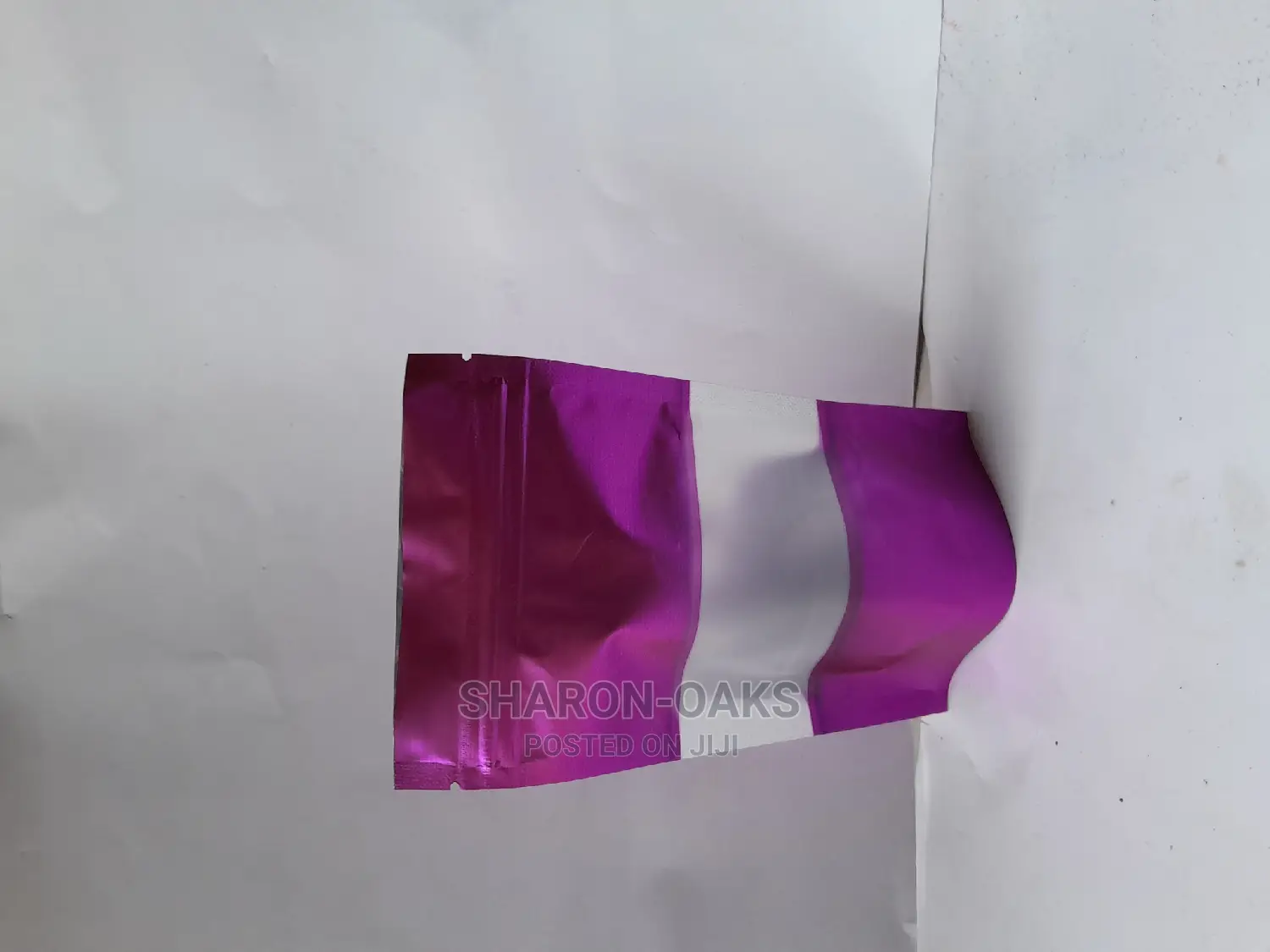 Purple Aluminium Foil Pouch 10 X 15cm 50pcs