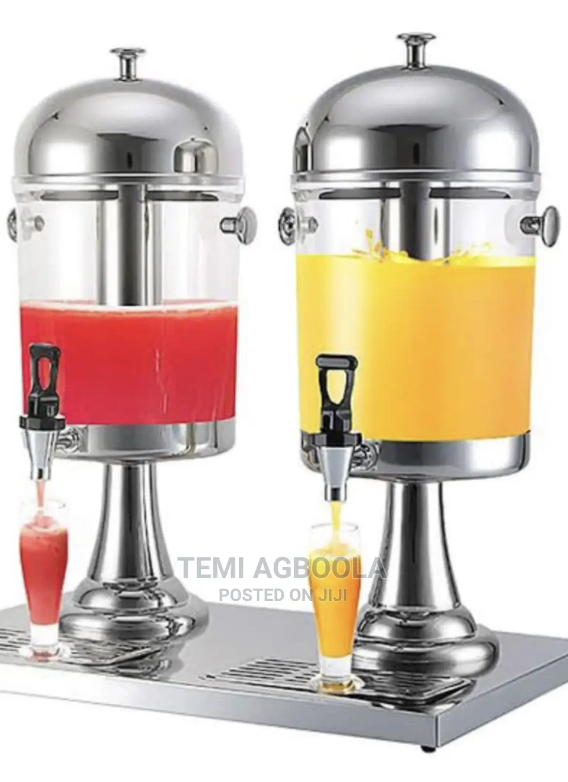 Double Juice Dispensers