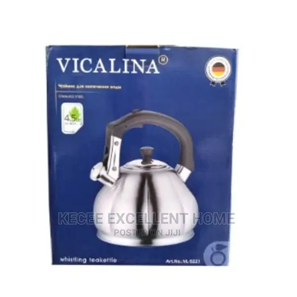 Whistling Kettle, Stainless Steel 4.5l