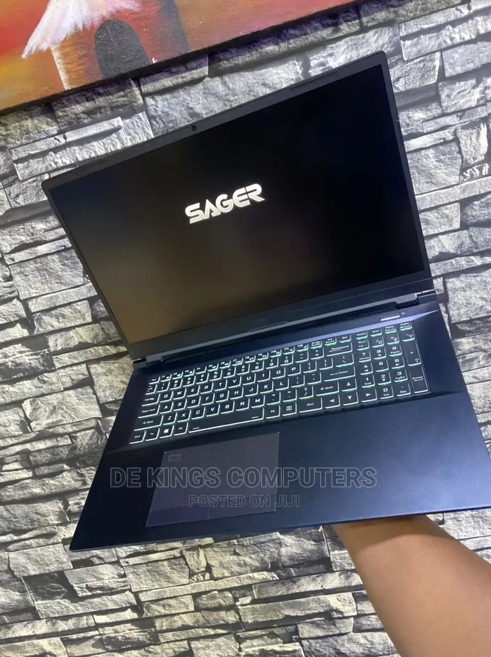 New Laptop Sager NP7876 32GB Intel Core I7 SSD 1T