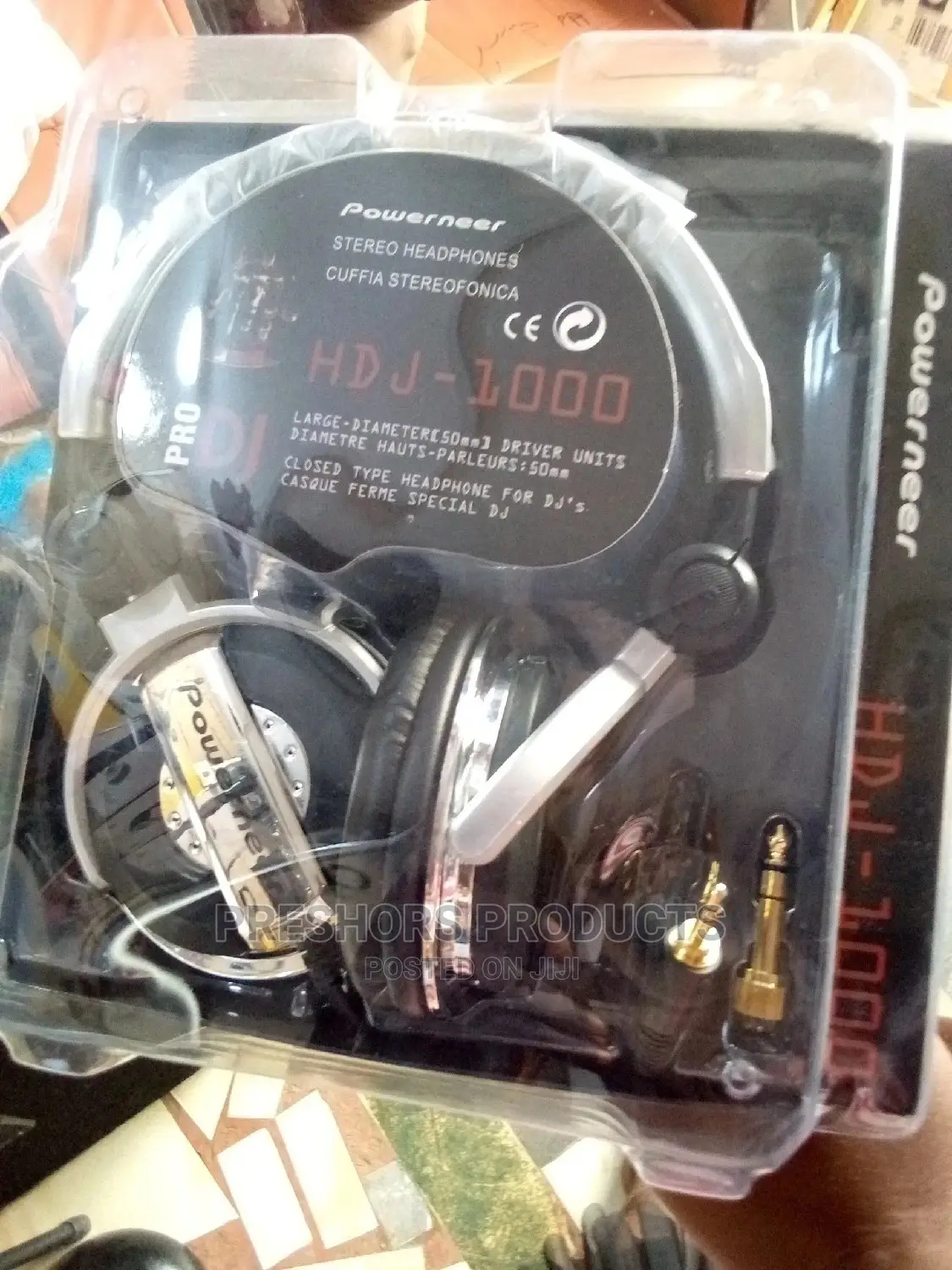 Powerneer Hdj1000 Studio Headphone
