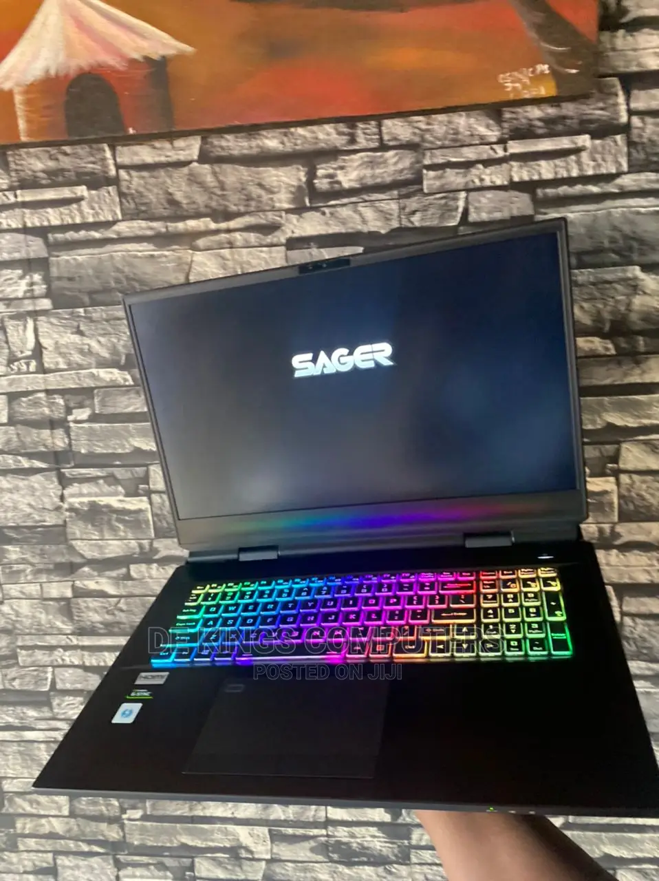Laptop Sager NP9877 32GB Intel Core I7 SSD 512GB
