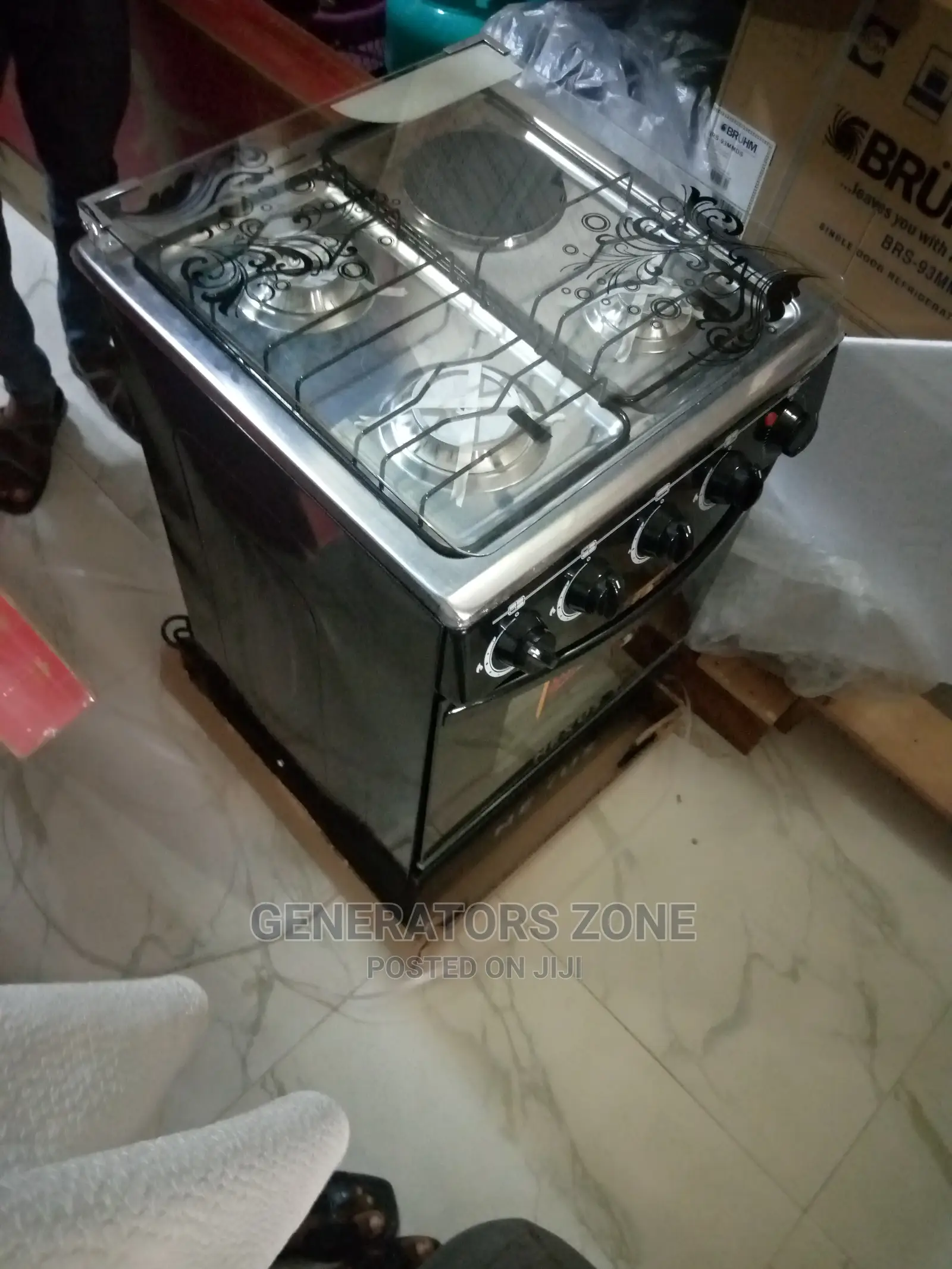 Luxury 3 Gas 1 Electric Cooker Nx-5055