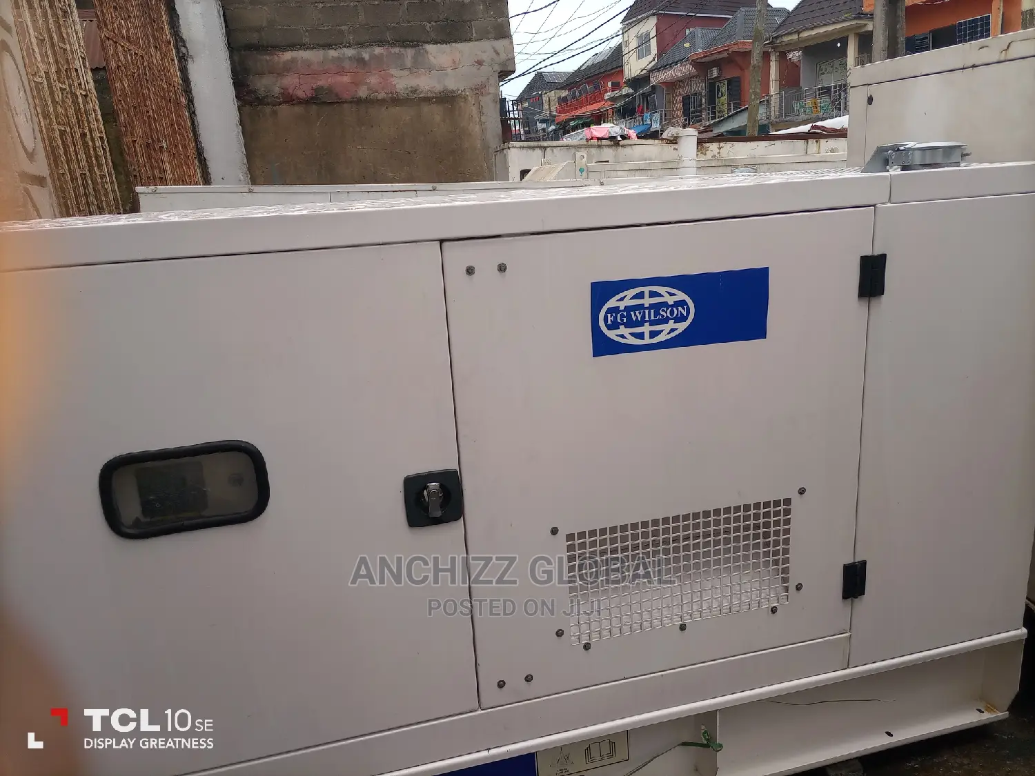 100kva Soundproof F.G Wilson With Leroy Somer Altetnator
