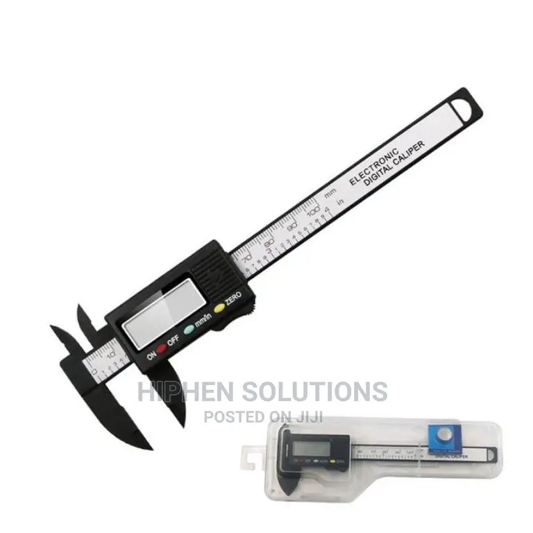 Portable Digital Carbon Fiber 0-150mm Vernier Caliper,