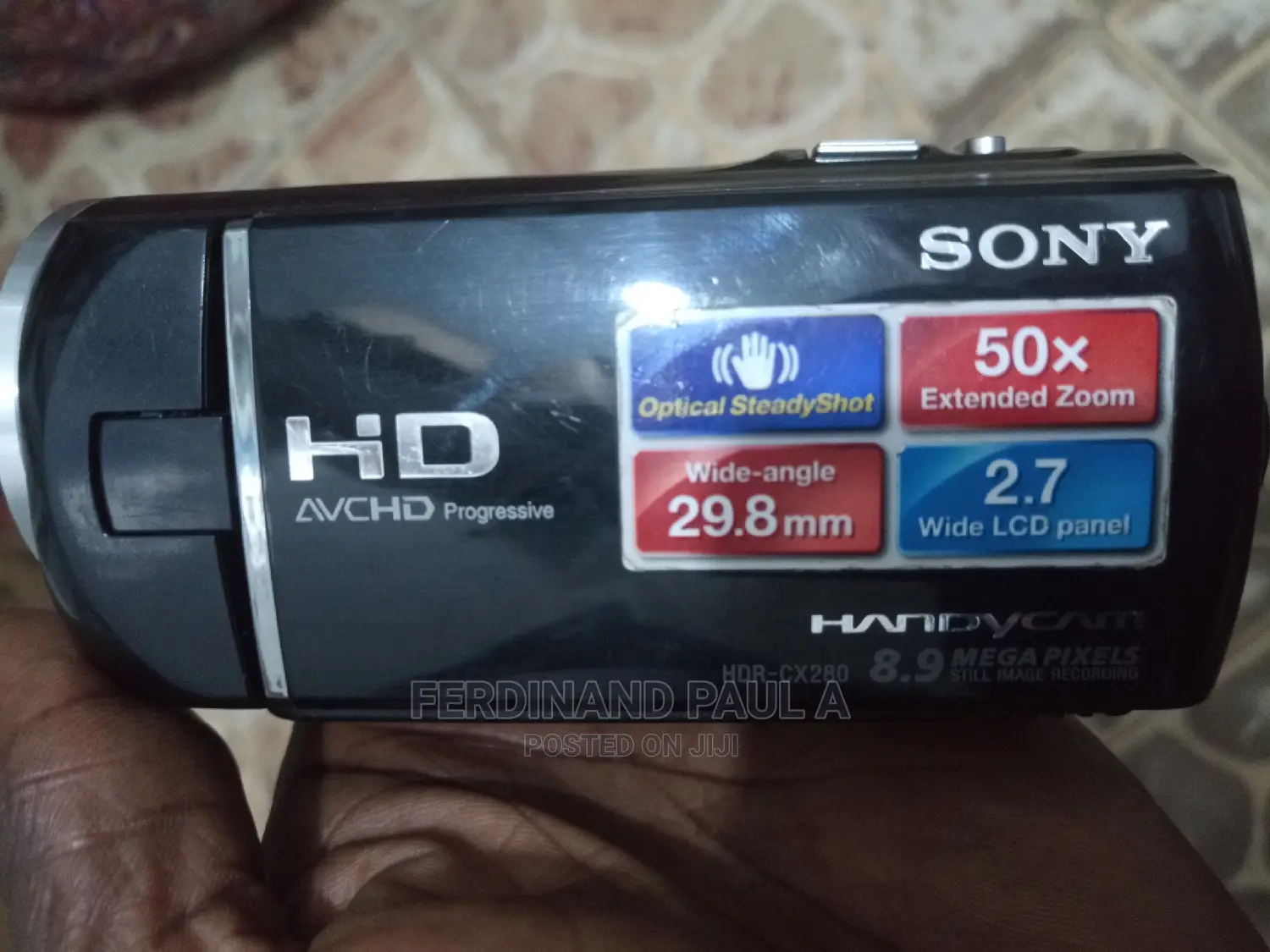 Sony Video Camcorder With G Len Memory Card