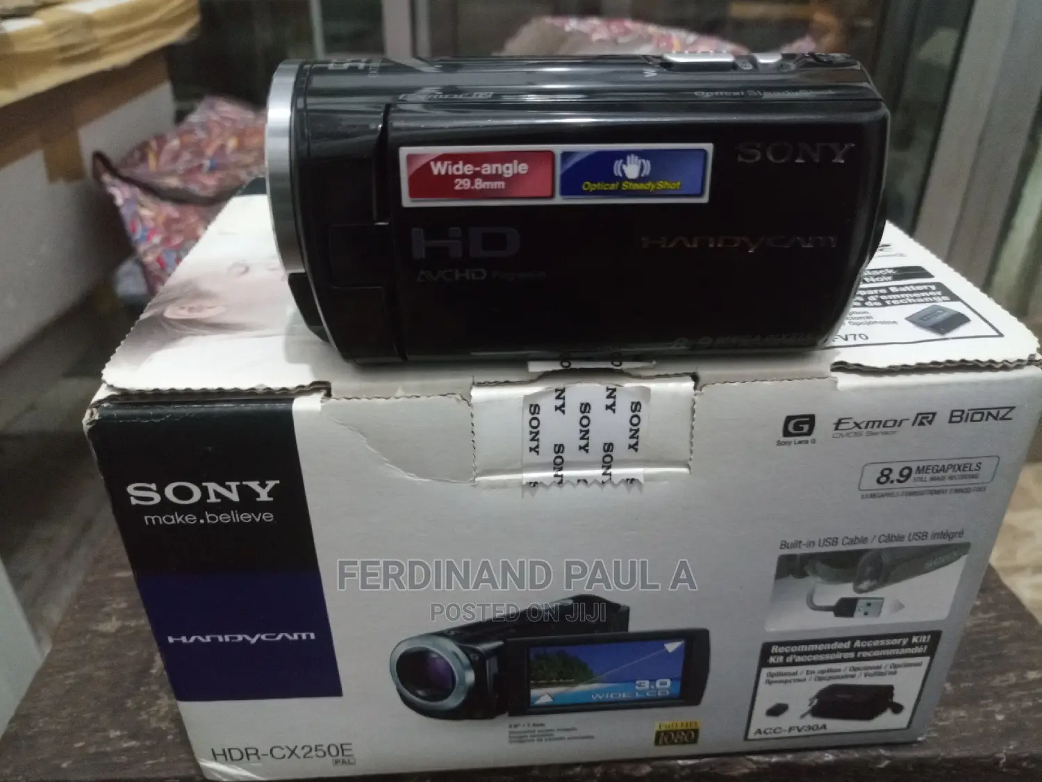 Sony Video Camcorder With G Len Memory Card