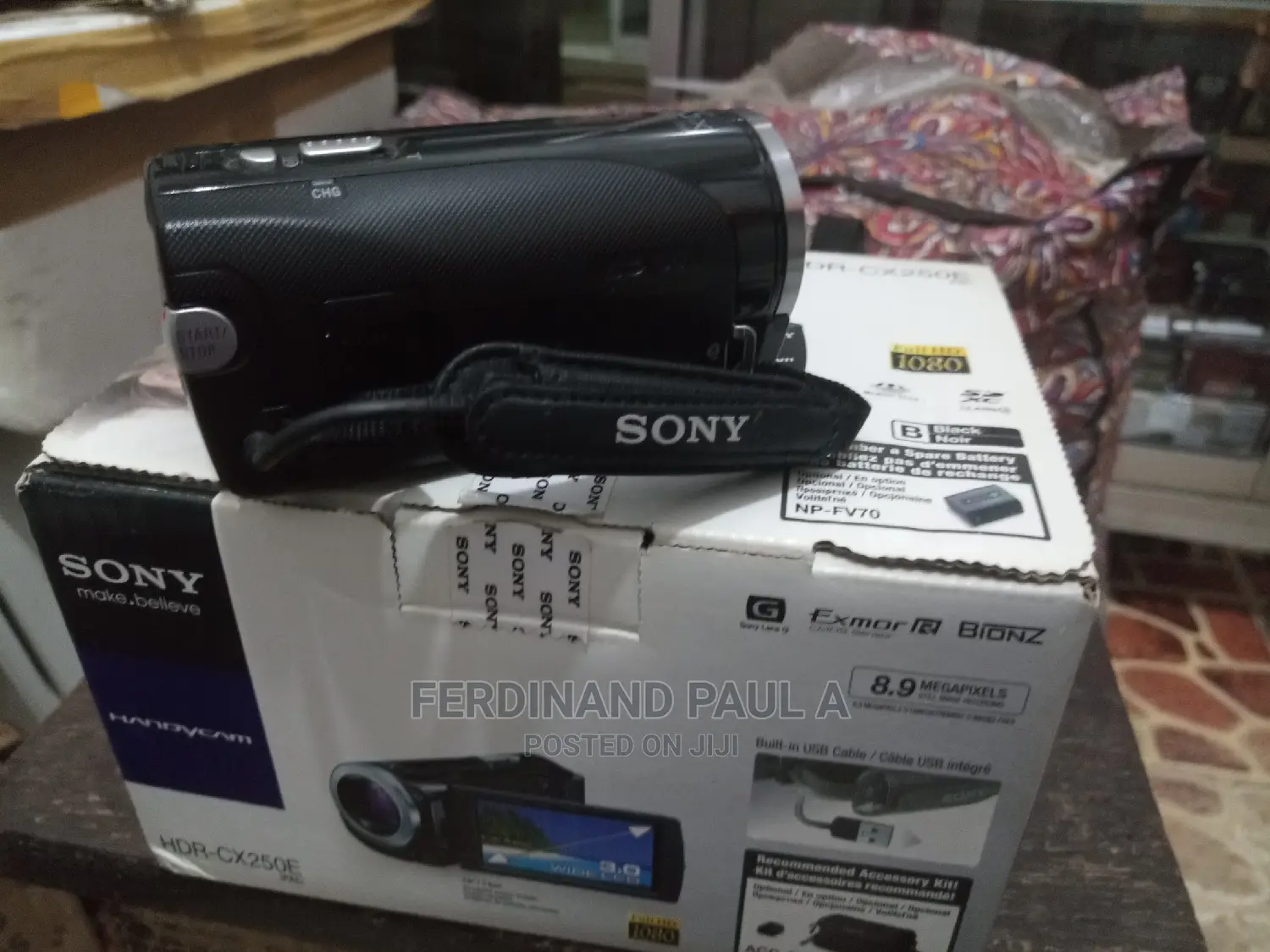 Sony Video Camcorder With G Len Memory Card