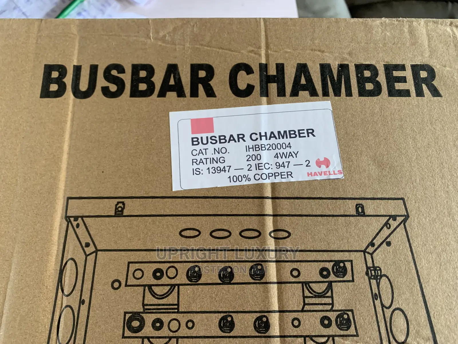 200amps 4way Busbar Chamber