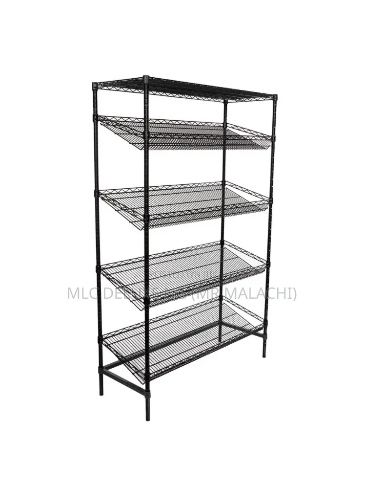 Slant Commercial Bread Sale Racks/Multi Purpose Display Rack
