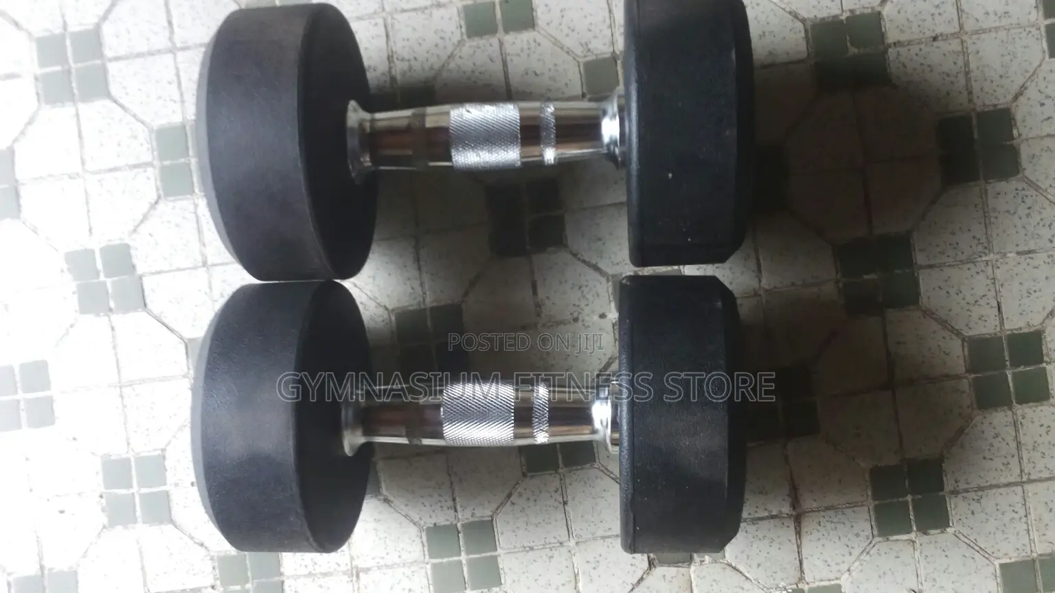Pair Of 7.5kg Dumbbell Round