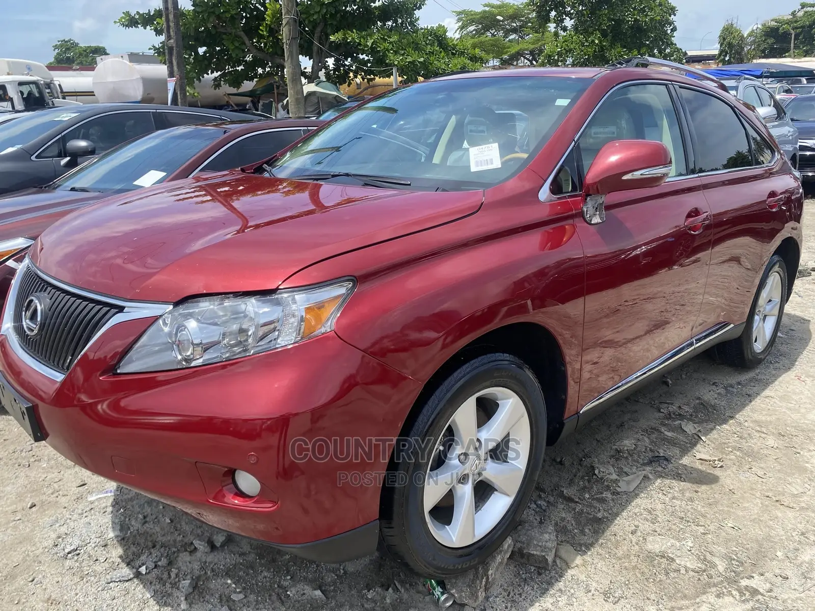 Lexus RX 350 2011 Red