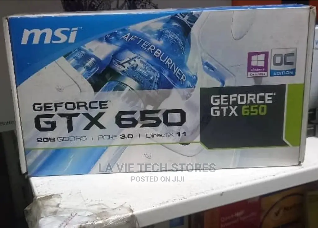 Msi Geforce GTX 650 2gb Nvidia Video Graphics Card HDMI VGA