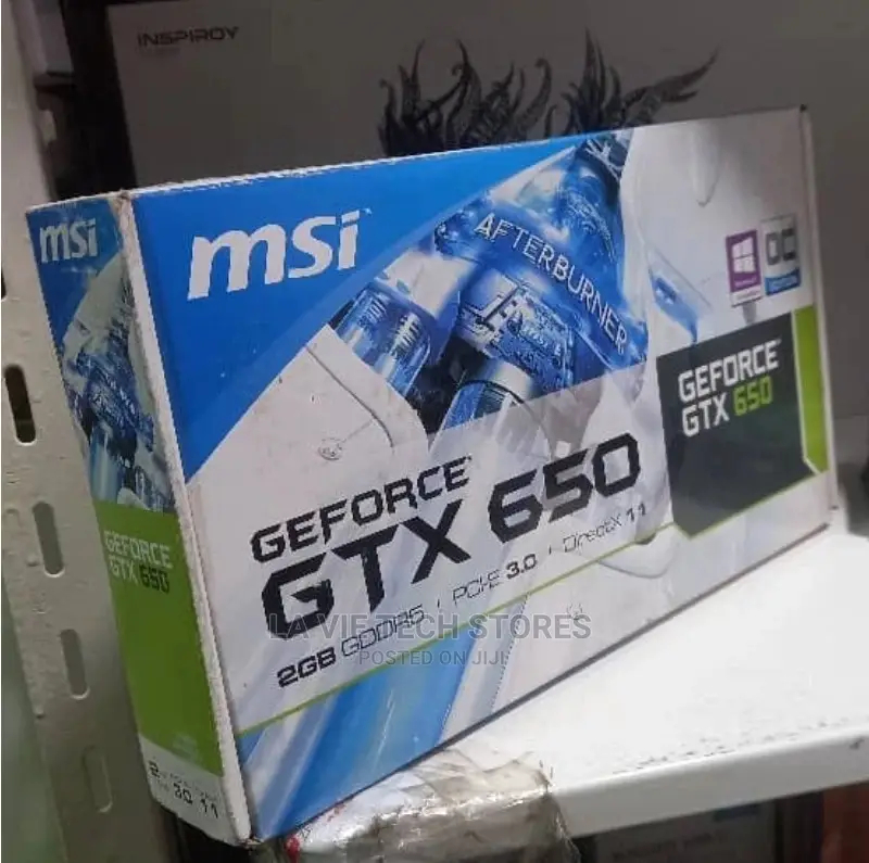 Msi Geforce GTX 650 2gb Nvidia Video Graphics Card HDMI VGA