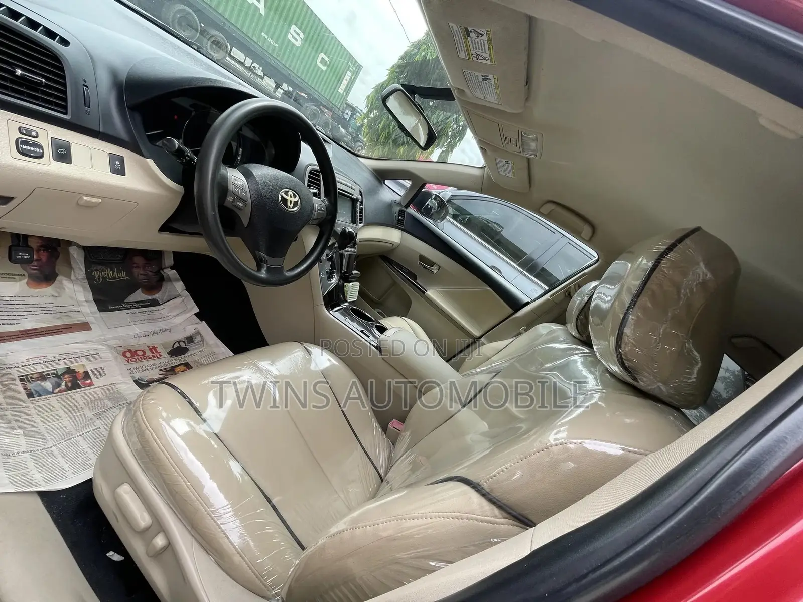 Toyota Venza V6 AWD 2012 Red