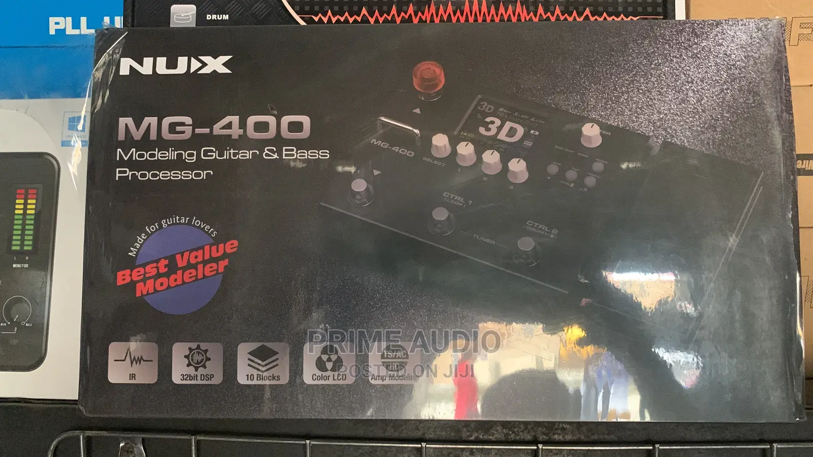 NUX MG400 Modeling Guitar Bass Processor