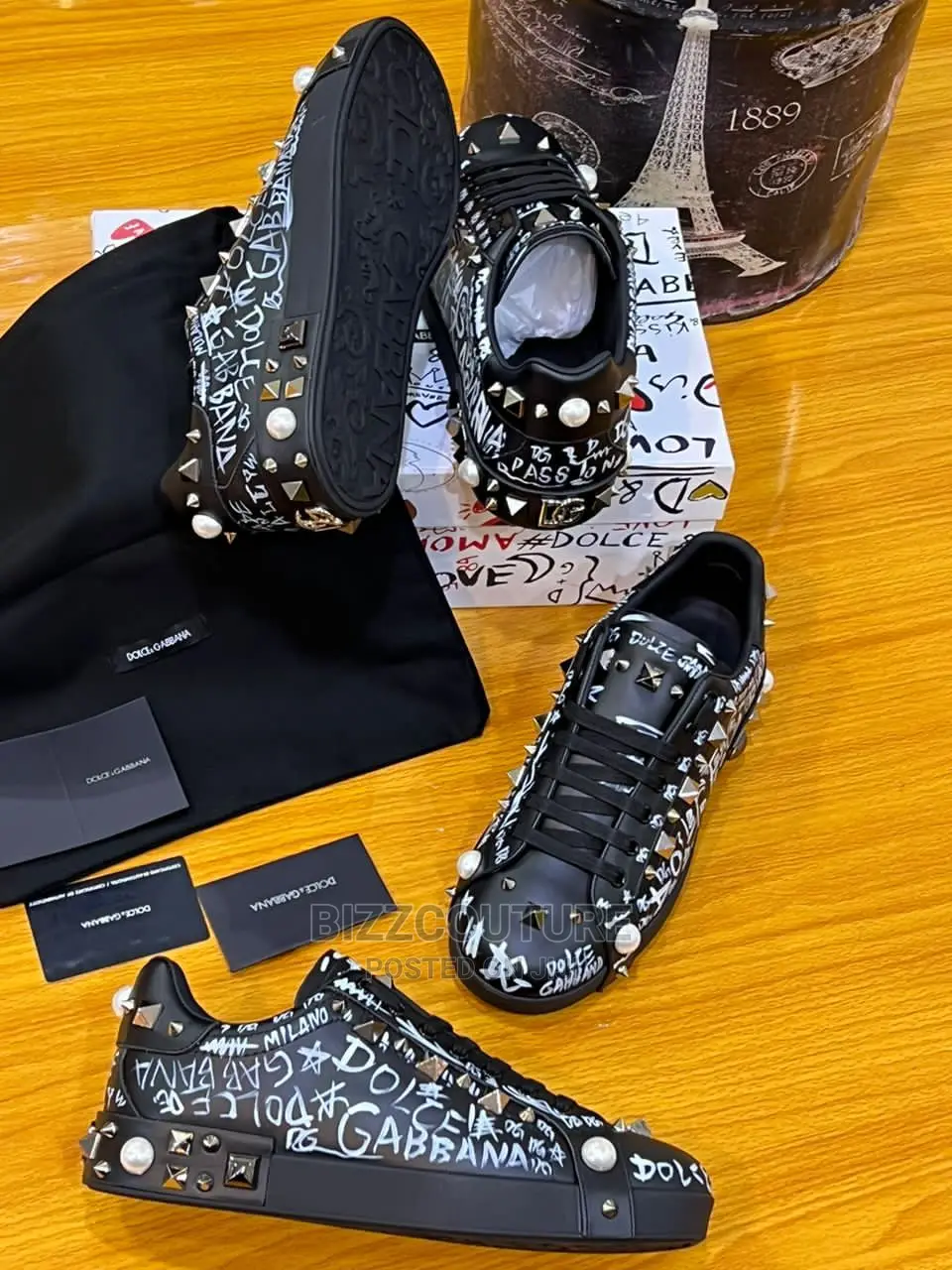 Original DOLCE GABBANA Sneakers Available in Store