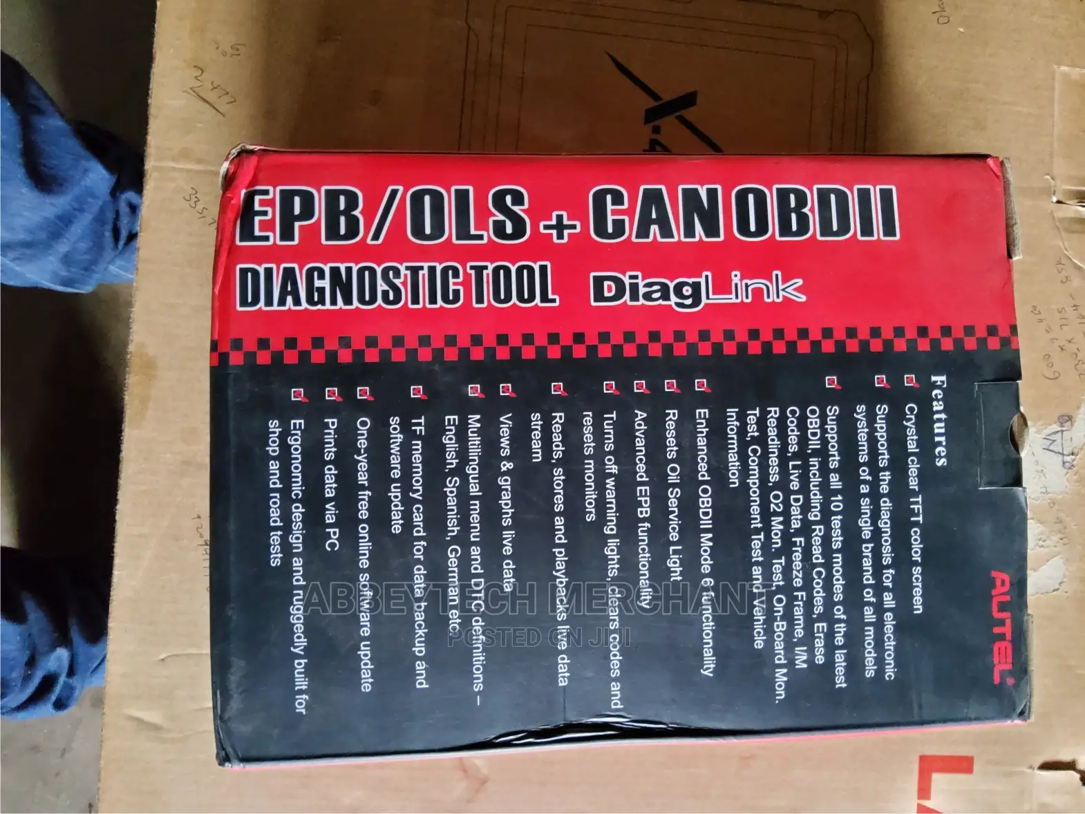 Autel Diaglink Engine and EPB Scanner With Oil Reset Functio