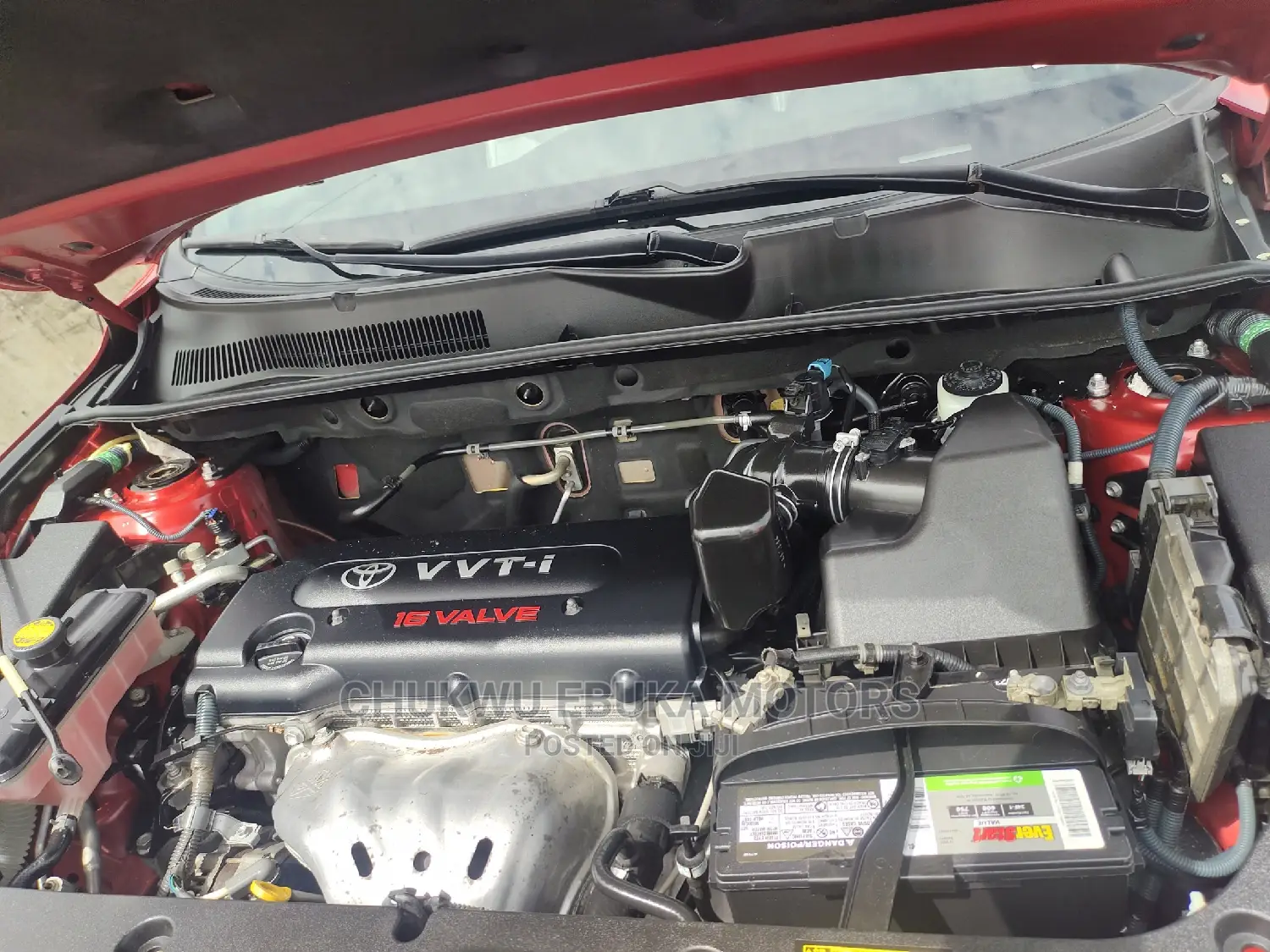 Toyota RAV4 Limited 2008 Red