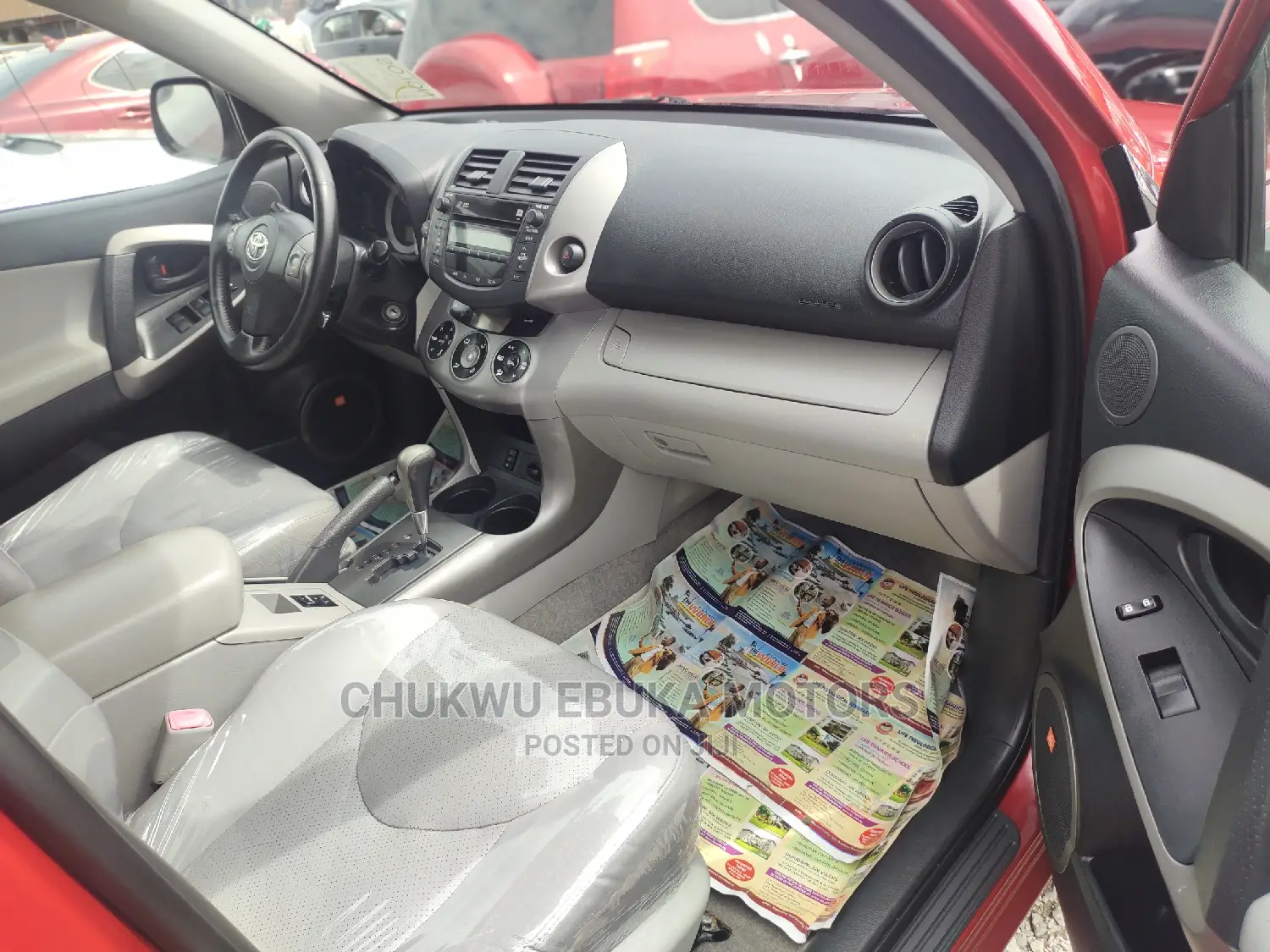 Toyota RAV4 Limited 2008 Red