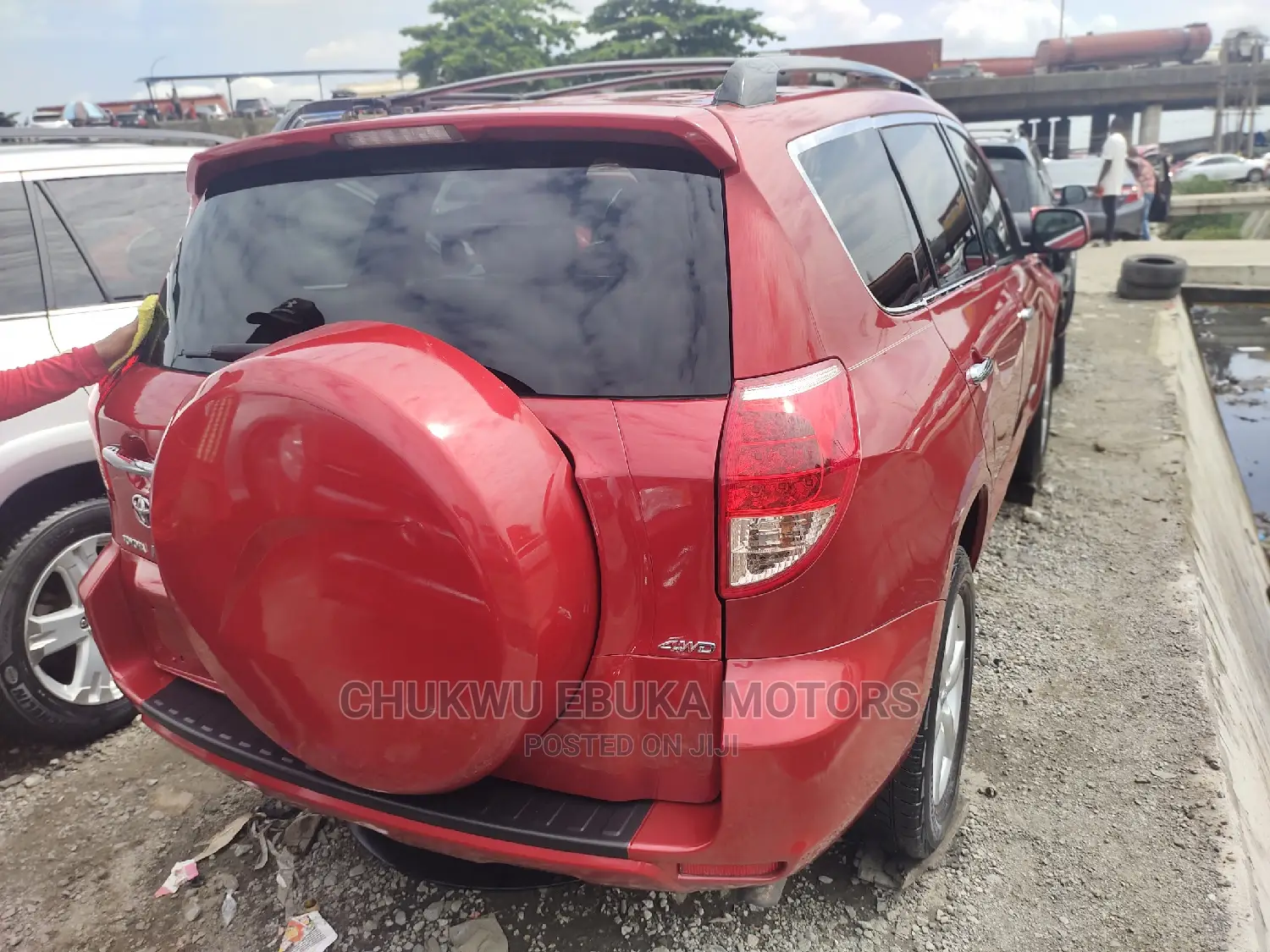 Toyota RAV4 Limited 2008 Red