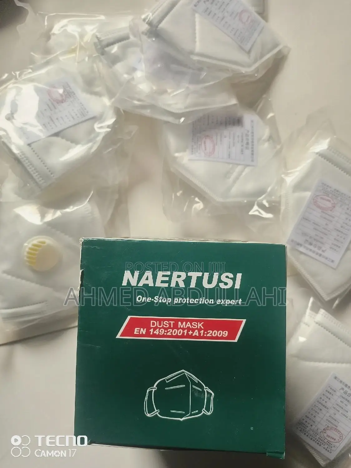 KN95 Dust Mask / 20 Pcs
