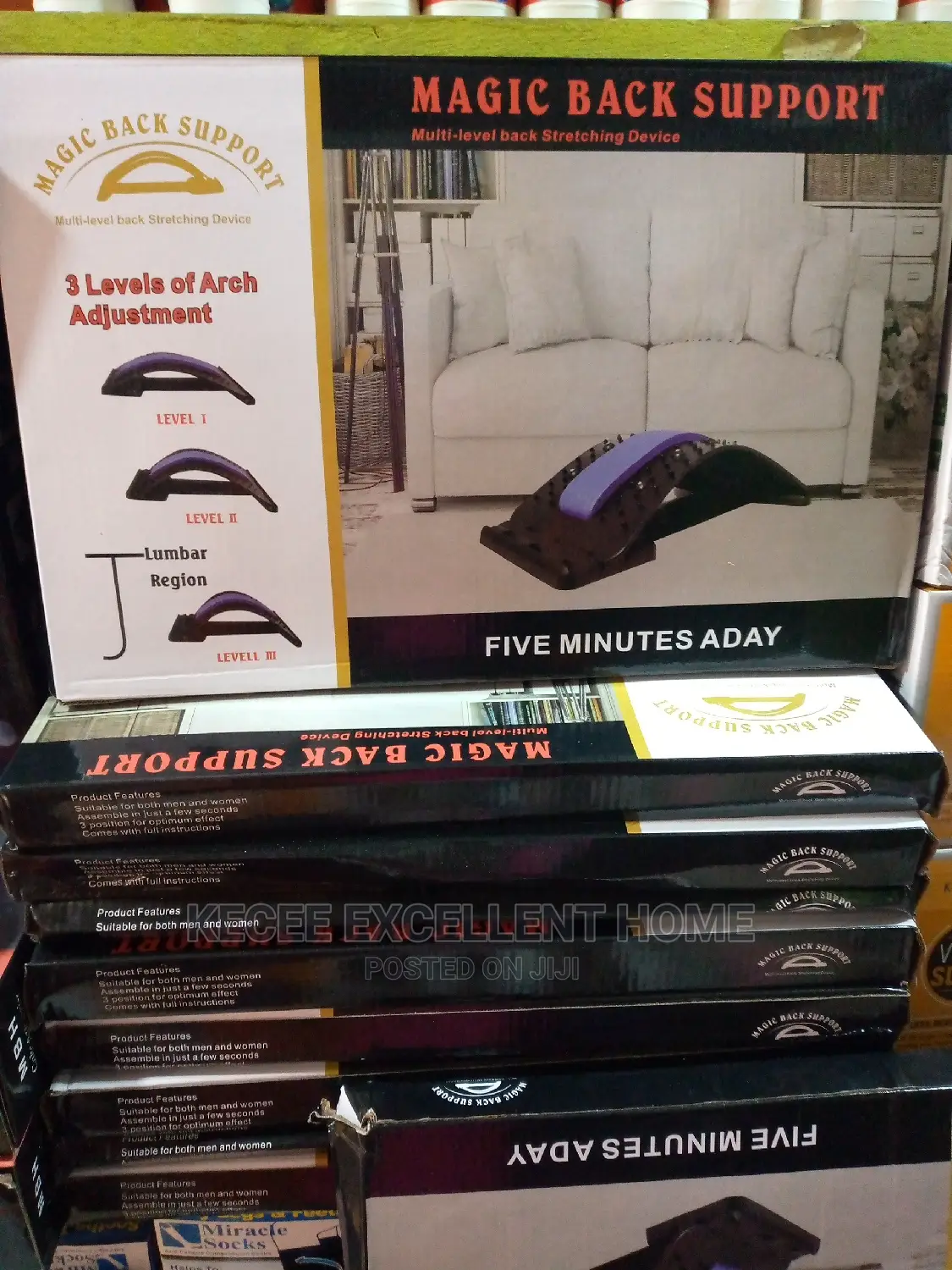 Back Massager Magic Fitness Stretch Equipment