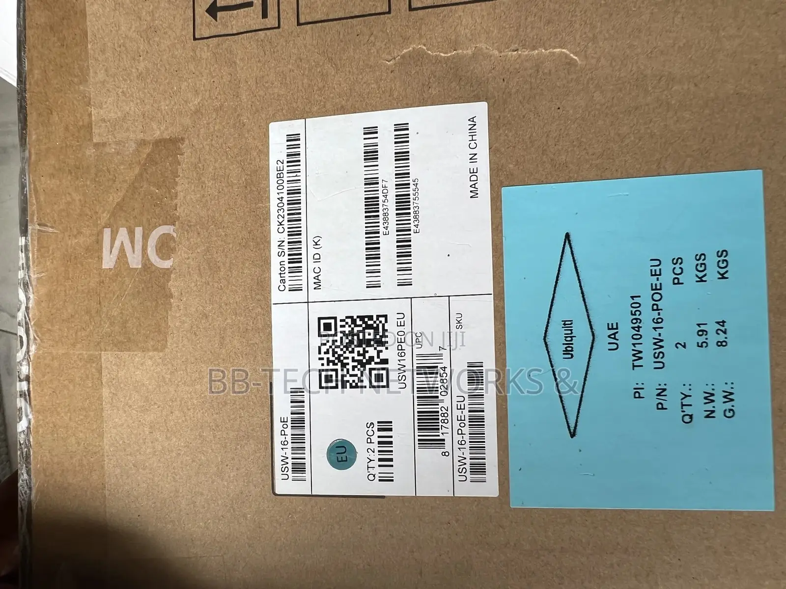 Usw-16-Poe | Unifi 16-Port Gigabit Poe+ Managed With SFP