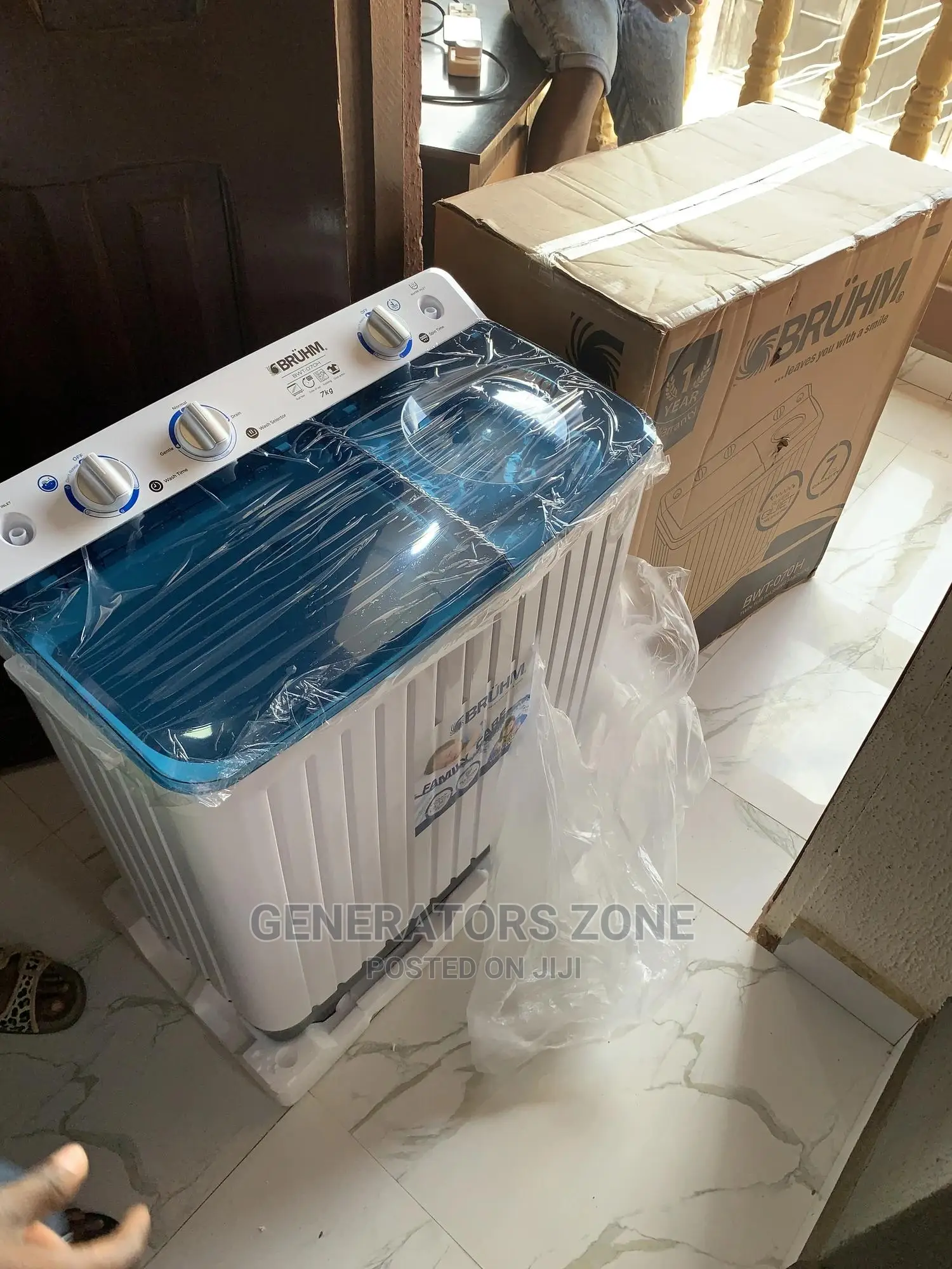Quality BWT-070h Twin Tub Wash Machine +1 Tear Warranty