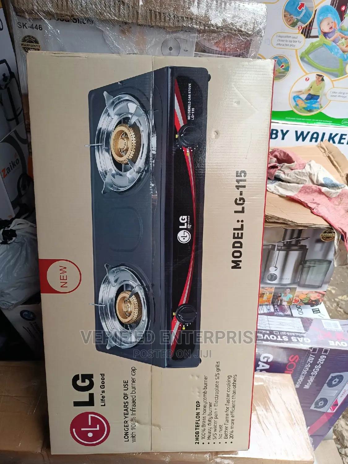 LG Table Top Gas Cooker