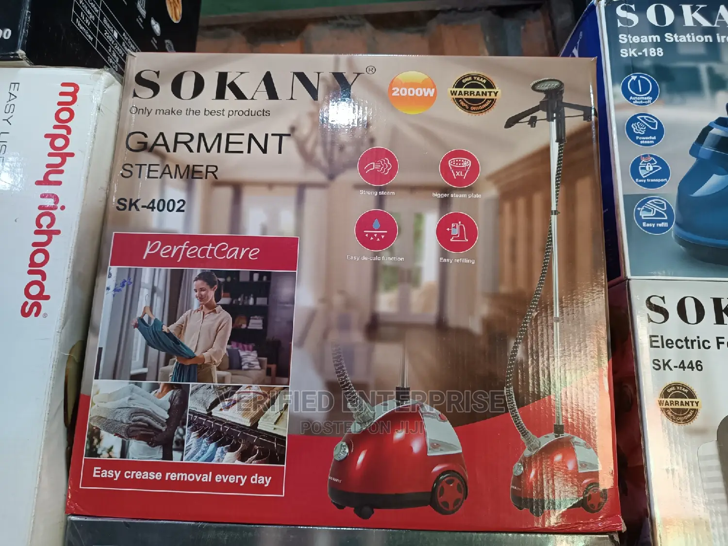 Sokany Garment Steamer - 2000 Watts