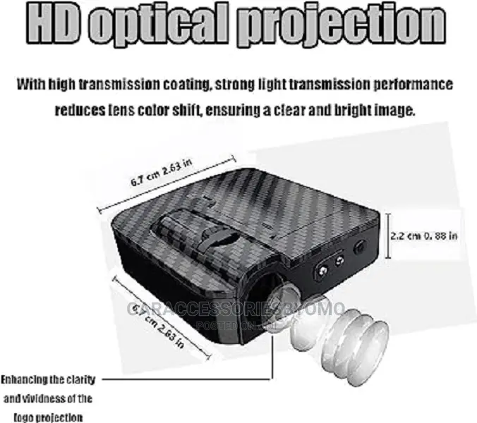 Car Door Lights Logo Projector for Mercedes Benz, 2 PCS