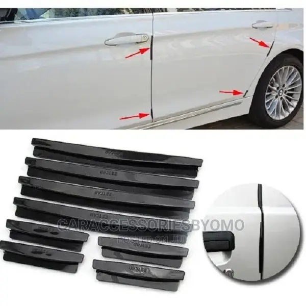 Car Door Edge Protector Strip Available in Black and White